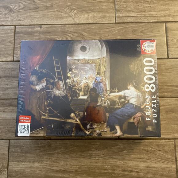 New Educa Las Hilanderas Velazquez 8000 Piece Jigsaw Puzzle Mind Games